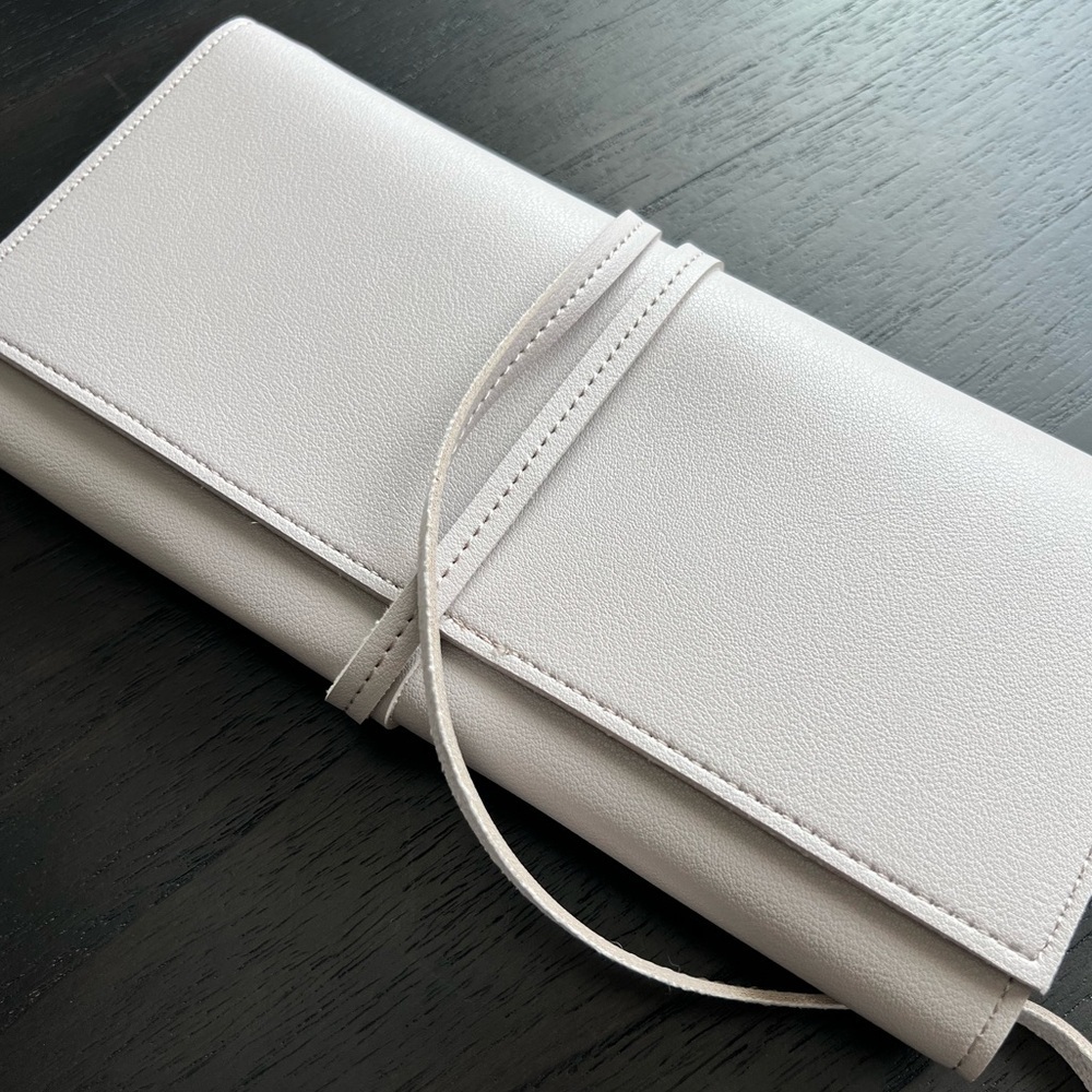 NWT Brouk and Co Luna Travel Jewelry Roll - Pale Mauve | OS